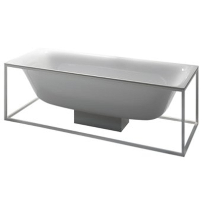 Bette Lux shape cadre pour baignoire 180cm noir