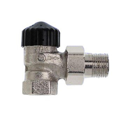 Heimeier Robinet thermostatique de radiateur 3/8 angle Kvs 1,25 m3 h