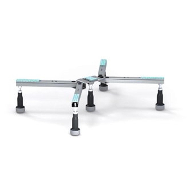 Mepa support de receveur de douche avec 5 pieds réglables de 125 à 180 mm
