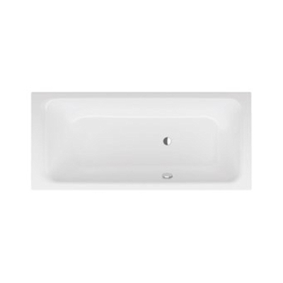 Bette Select baignoire tôle d"acier rectangulaire 170x75x42cm avec trop-plein pour