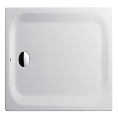 Bette Super Plat Receveur de douche Acier émaillé 120x100x3.5cm Rectangulaire Blanc
