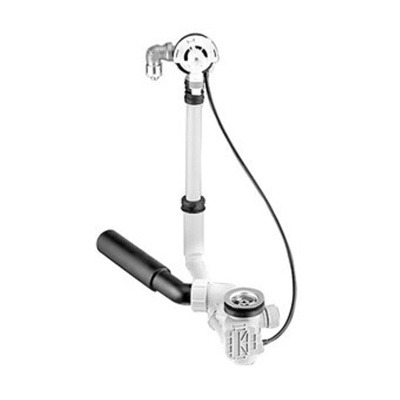 Hansa Hansafill vidage de baignoire, trop-plein et ensemble de remplissage avec garniture de base avec bonde pour baignoire standard