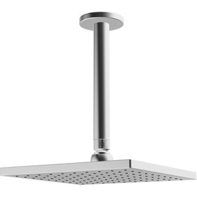 Hansa Hansaviva douche de plafond 25x25cm avec fixation de plafond 20cm chrome