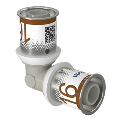 Uponor S-Press Plus PPSU raccord équerres composite 90° 16mm