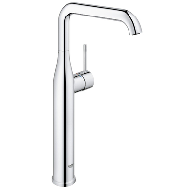 Grohe Essence New 1 gats wastafelkraan XL met hoge draaibare uitloop EcoJoy met 28mm cartouche chroom TWEEDEKANS