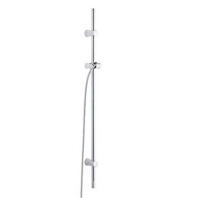 Kludi A QA barre de douche flexible avec tuyau de douche Suparaflex 110cm chrome
