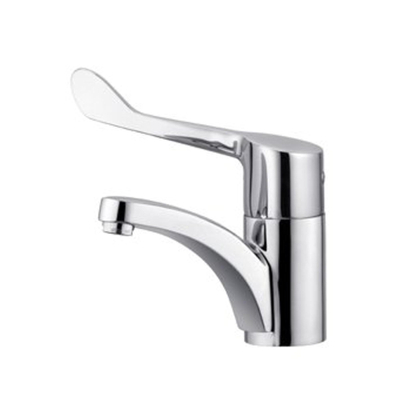 Kludi Medi-Care Mitigeur de lavabo monotrou avec levier à bras chrome