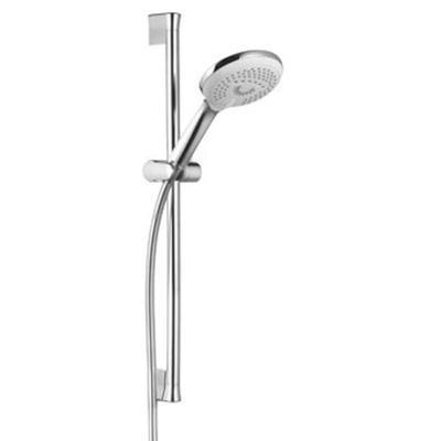 Kludi Freshline glijstangset met handdouche 3S 60cm met doucheslang 125cm chroom