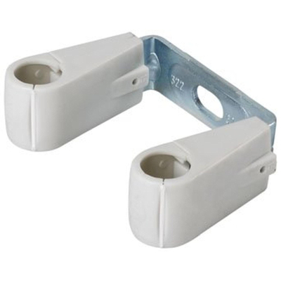 Walraven BIS Dubbele pijpbeugel elektrolitisch verzinkt 22 mm