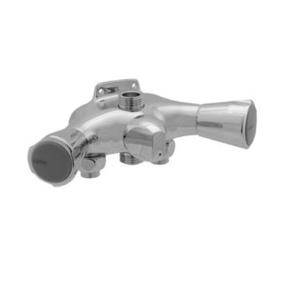Venlo Nimbus II Messing Eco robinet d'arrêt de douche avec inverseur chrome