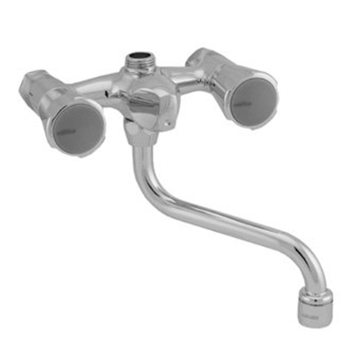 Venlo Nimbus II Messing Eco robinet de douche avec inverseur entraxe 12 cm chrome