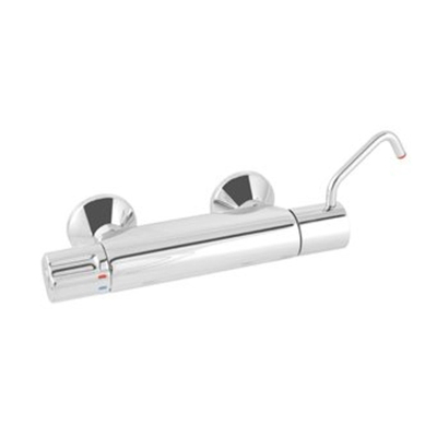 Venlo Venlomix Medical New robinet de douche thermostatique avec désinfection et levier chrome