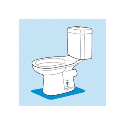 Matériau d'isolation pour cuvette de WC ou combinaison de WC
