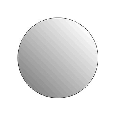 Uiterlijk voorzetsel maak een foto Plieger Basic 4mm ronde spiegel O 50cm zilver - 4350062 - Sanitairwinkel.nl