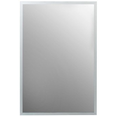 Plieger Basic spiegel met satijn facetrand 45x30cm