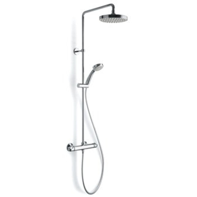 Plieger Luzon Set de douche avec douche cascade 20cm chrome