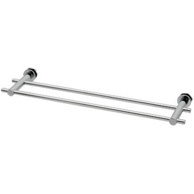Plieger handdoekbeugel dubbel voor designradiator chroom