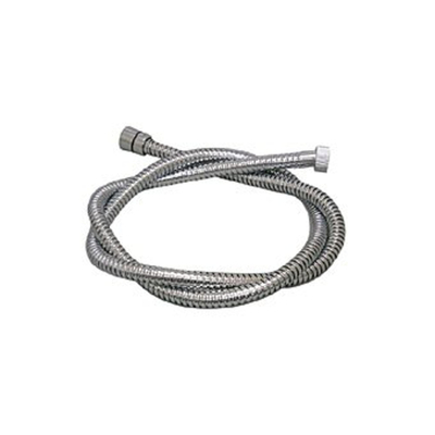 Plieger flexible de douche métallique 1/2 x200cm avec anti-torsion et anti-pli chromé S22042CP