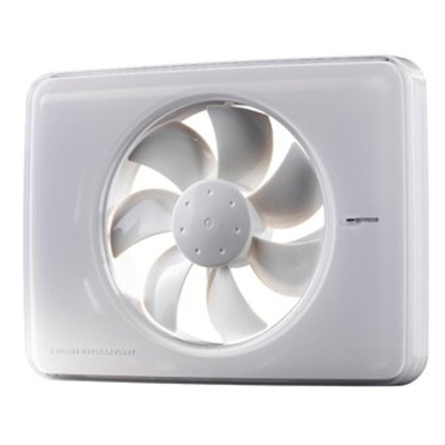 Nedco Fresh Intellivent design ventilateur de salle de bains 5W 100 125mm 132m3 blanc