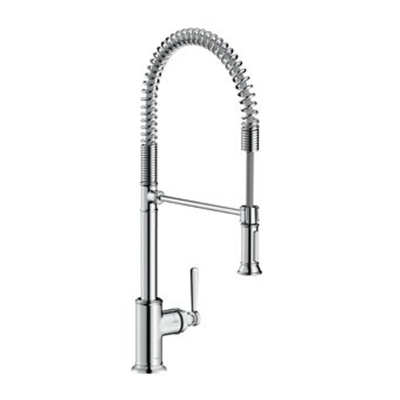 Axor Montreux Robinet de cuisine avec mousseur extractible Semi-Prof inox