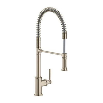 Axor Montreux Robinet de cuisine avec mousseur extractible Semi-Prof inox