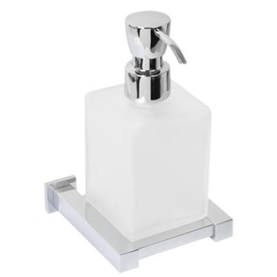 Plieger Cube zeepdispenser matglas chroom