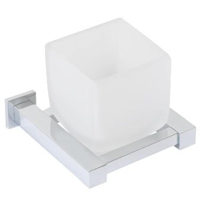 Plieger Cube Porte gobelet verre mat inox