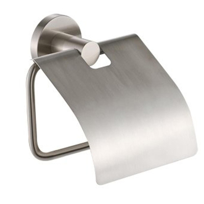 Plieger Vigo Porte-rouleau de toilettes avec clapet acier inoxydable brossé