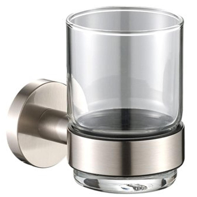 Plieger Vigo porte-gobelet avec verre inox brossé