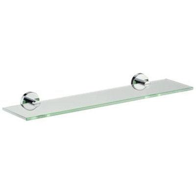 Plieger Vigo planchet glas 52x14.5cm RVS brushed