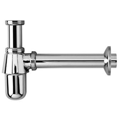 Viega siphon gobelet avec tuyau mural 5/4 avec rosace chrome