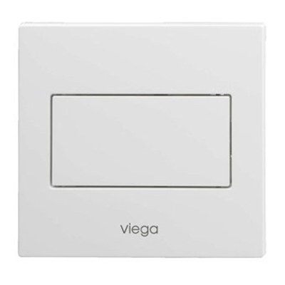 Viega set de finition pour urinoir avec plaque de commande Visign for Style 12 commande manuelle chromé