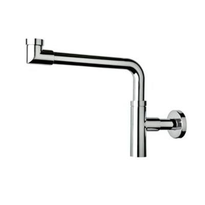 Plieger designsifon ruimtebesparend chroom