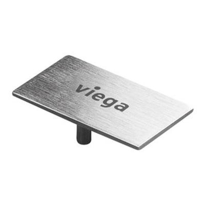Viega capuchons décoratifs inox (set 2 pièces) finition mate