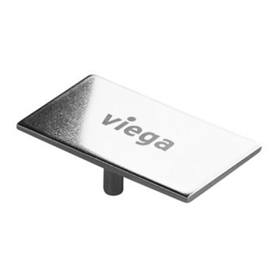 Viega RVS sierkappen (set 2 stuks) glanzende uitvoering