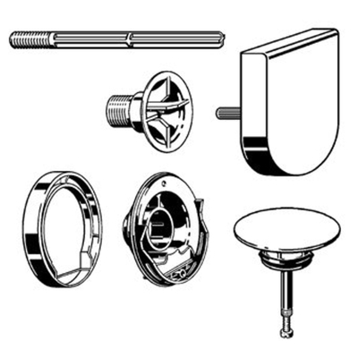 Viega Multiplex m9 set de recouvrement chrome