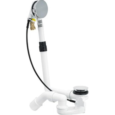 Viega Multiplex Multiplex Trio Visign MT5 vidage de baignoire et ensemble de trop-plein avec fonction de remplissage avec bonde 40/50x560mm complet