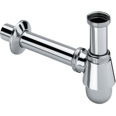 Viega siphon gobelet de bidet avec tube mural 20cm 5/4 avec rosace chrome