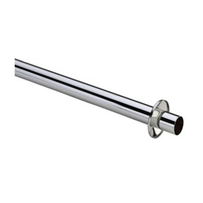 Viega buis en rozet voor uitlaatfitting 5/4x50cm chroom