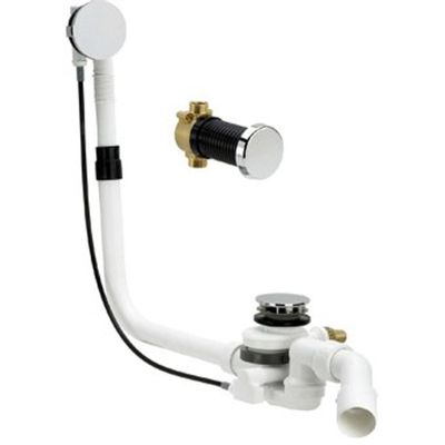 Viega Multiplex trio f vidage de baignoire avec remplissage 725x40 50 chrome