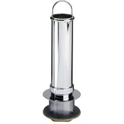 Viega bouchon à vis pour lavabo sans trop-plein 5/4x60x80mm chrome