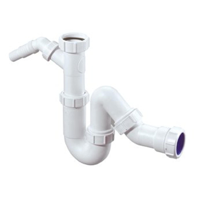 McAlpine Mcalpine 5357 Siphon universel + raccordement machine à laver 6/4''x40