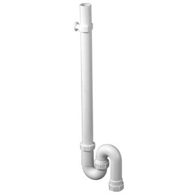McAlpine siphon universel set d'évacuation pour lave-linge avec agrément komo 40x40mm