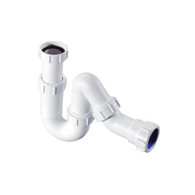 Mcalpine siphon 1. 1/2 pouce plastique blanc