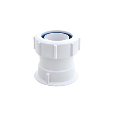 Mcalpine accessoires pièce de transition plomb sur plastique 5/4 x32mm 2xclamp avec anneau en caoutchouc