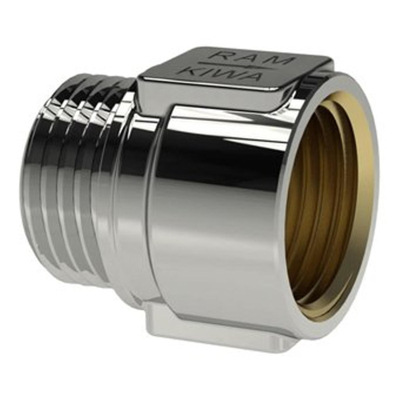 Raminex MF EB clapet anti-retour chrome 1/2 bux1/2 bi DN15 kiwa