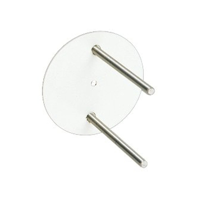 Handicare Linido Contre-plaque barre d'appui inox blanc