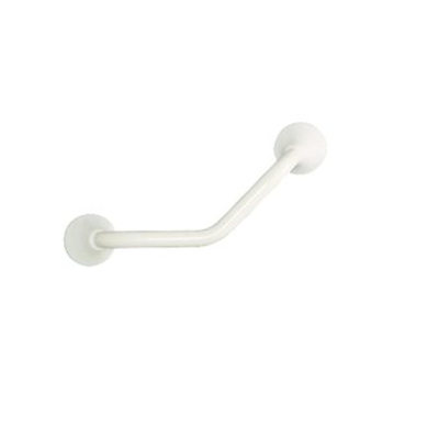 Handicare Linido barre d'appui murale gauche droite 45 degrés 200x200 blanc
