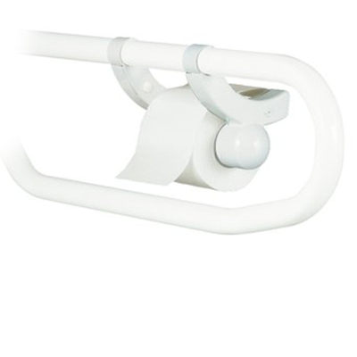 Handicare Linido Porte-rouleau de papier toilette à une main blanc
