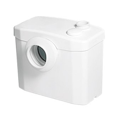 Sanibroyeur Sanibroyeur X2 Broyeur sanitaire pour WC hauteur de charge 4m ou 50m en horizontal Blanc